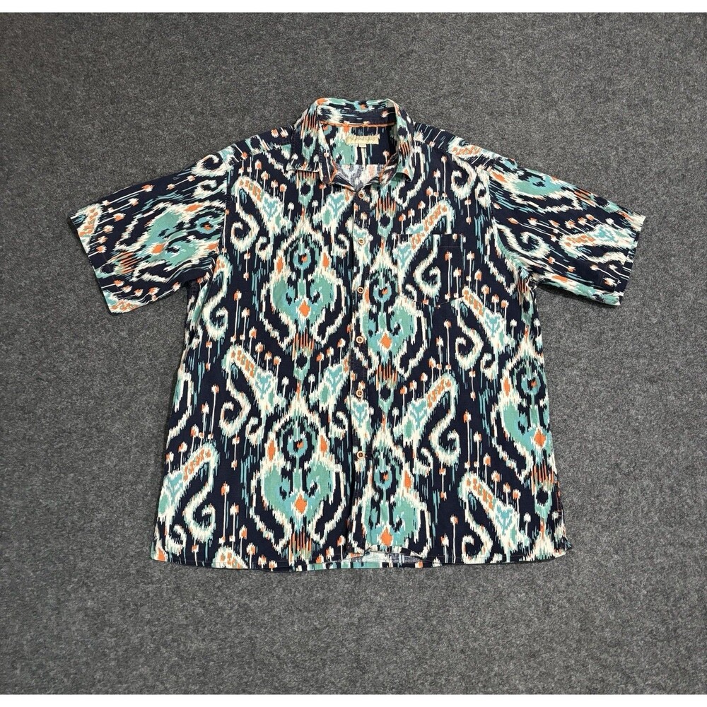 Territory Ahead Button Shirt Mens XL Short Sleeve Casual